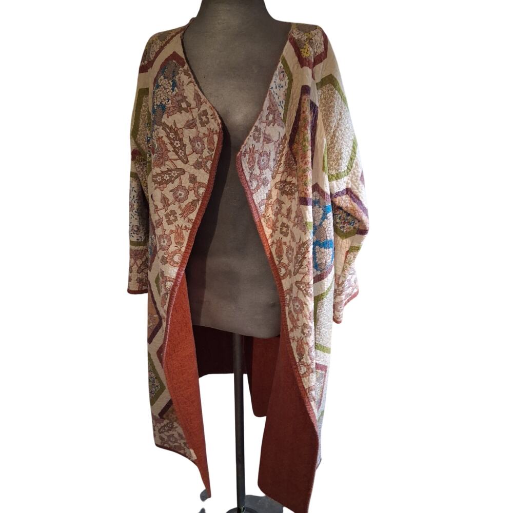 Handmade blanket coat
